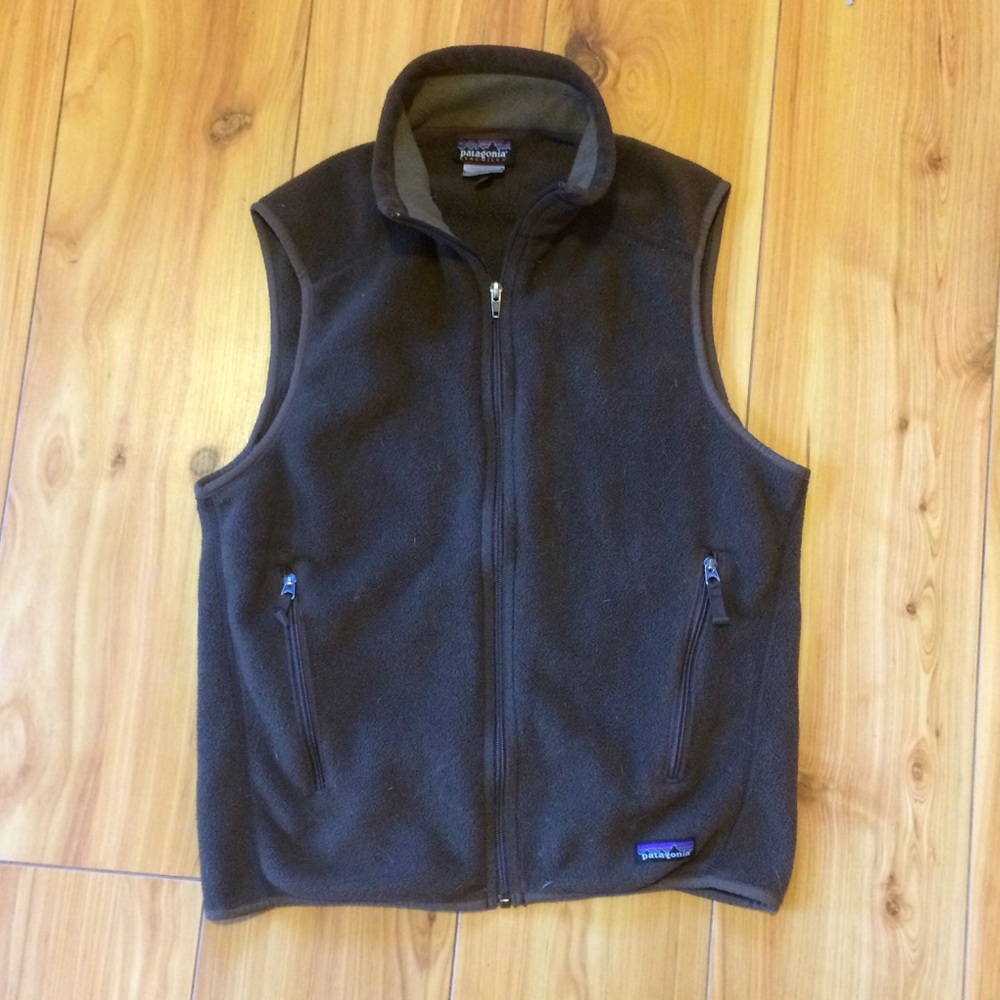 Men's Patagonia Brown Synchilla Fleece Vest